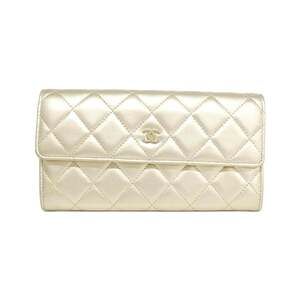 CHANEL Authentic Gold Wallet